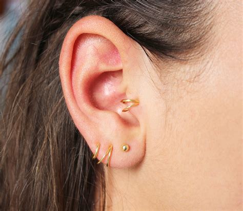 Tragus Earring Cat - Etsy