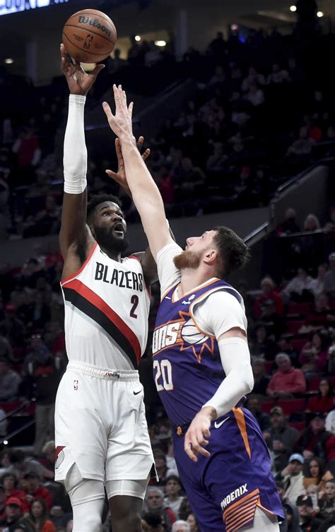 Trail Blazers erase 22-point deficit for 109-04 win over Suns