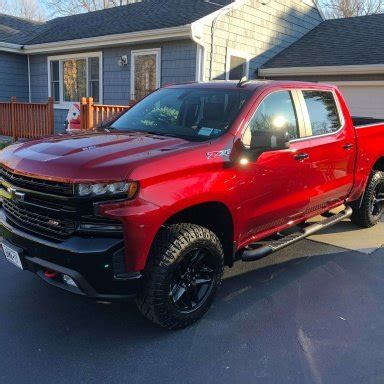 Feb 2, 2024 · 1,126. Points. 113. Location. San Diego CA. Feb 14, 2024. #2. The TB has a 2in lift over a standard Silverado 4wd. The Trail Boss and a regular Z51 Silverado will normally sit about an inch high in the rear to accommodate for a load.
