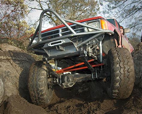Rock Defense™ Toyota Front Bumpers. HREW bumpers are strong, but Trail-Gear had to take things to the next level by making our bumpers out of 1020 DOM (1.75" X .120" wall). 1020 DOM is more dent resistant than HREW tubing and it will not split down the seam as we have all seen the cheaper HREW tubing do. We can confidently say that our Rock .... 
