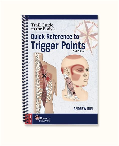 Trail guide to the bodys quick reference to trigger points. - Relaxation techniques a practical handbook for the health care professional.