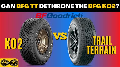 The blocks are more stable in comparison as they also provide connectors in between as well. More Design features of these tires: Revo 3. BFG KO2. Weight (avg) 44 lbs. 55.3 lbs. Tread Depth (avg) 14/32″.. 