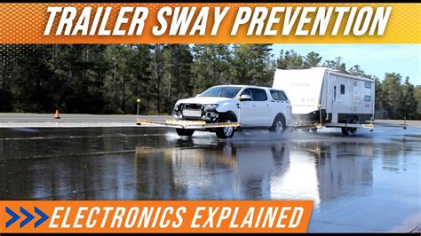 Trailer electronic sway prevention systems explained - YouTube