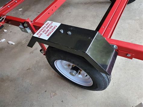 Tandem-Axle trailer fenders are intended for u