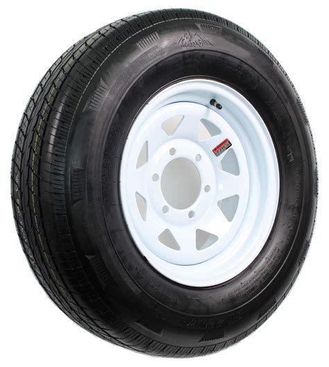 16" x 6" Trailer wheel has an 8 on 6-1/2 bolt pattern and a 4.88" pilot diameter. Rustproof aluminum wheel has an 8-spoke design in glossy black. ... Transmitter installs in your towed car and sends signals to the plug-in monitor in the RV to let you know the system is working properly. Tow Bar Braking Systems; Brake Monitoring; Transmitters;