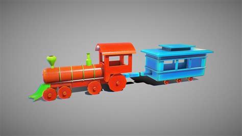 Train 3d model free download.  For Animated Toy Train 3D models with Enhanced Li...