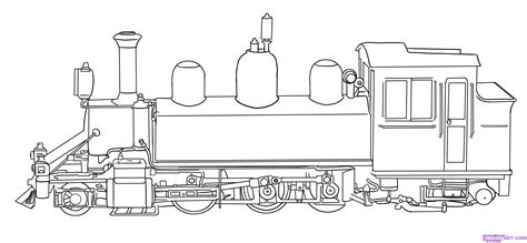 Train Coloring Shee
