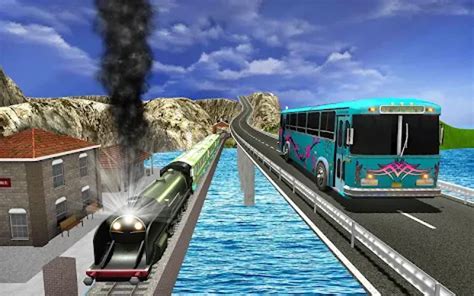 Train Racing 3d Bus Vs Train APK Download for Android 