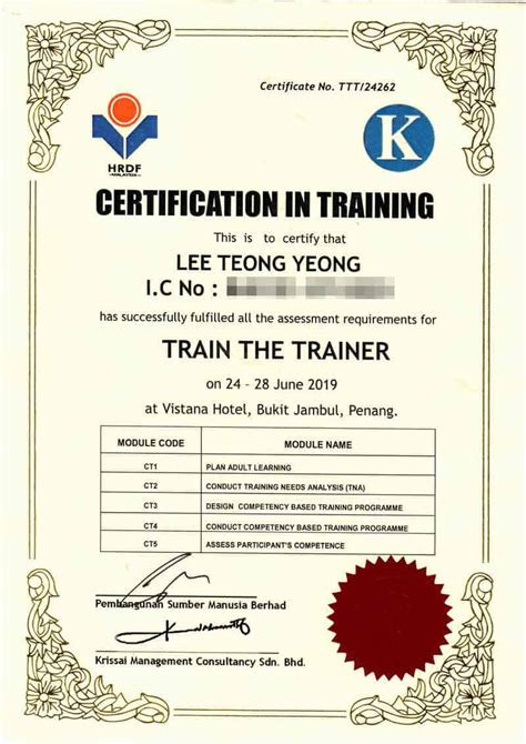 Train The Trainer (TTT) HRDF, HRD Corp Train The Trainer Program ...