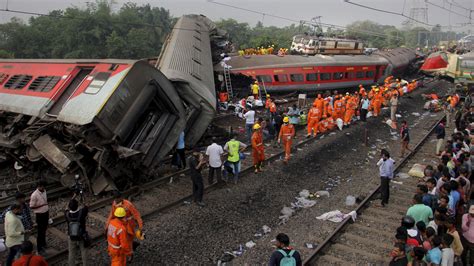 Train derailment in India leaves at least 4 dead and 50 injured