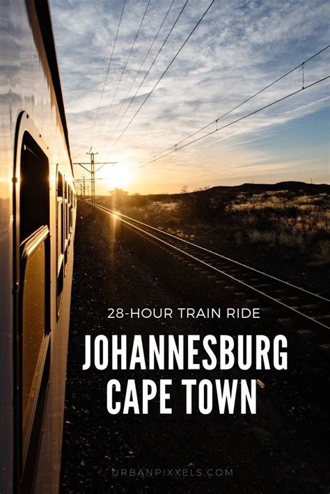 Train from Durban to Cape Town. Tickets from R620