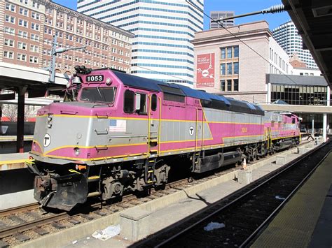MBTA operates Framingham/Worcester Line at Massachusetts