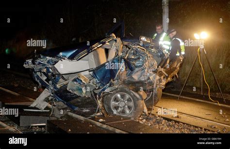 Train hits empty car on track - PressReader