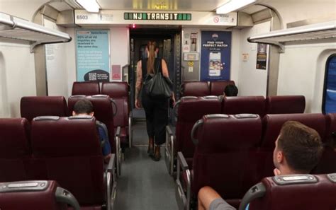 Oct. 5, 2023, 1:40 PM PDT. By Natalie Kainz. A woman was fired Wednesday after a viral video caught her telling a group of Germans to "get the f--- out of our country" on a New Jersey Transit.... 