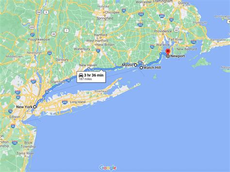 Amtrak. Trains from New York, NY to Kingston, RI cover the 139 miles (224 km) long journey taking on average 3 h 6 min with our travel partners like Amtrak. You can get the cheapest train tickets for this route for as low as $18 (€16), but the average price of train tickets is $72 (€62).