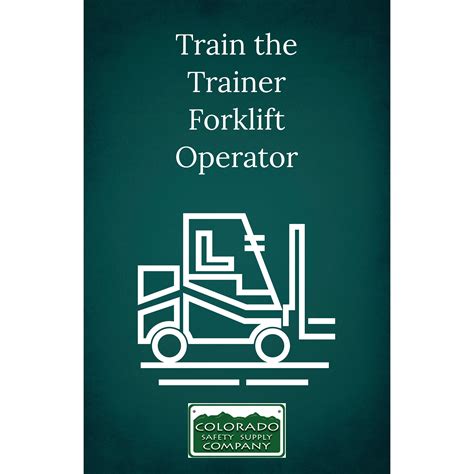 Train the Trainer Forklift Operator
