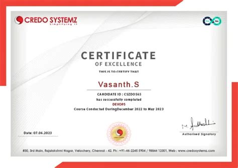 Training On Azure Devops Chennai At Credo Systemz Is