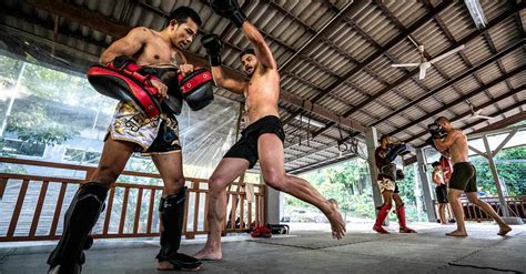 Training in thailand muay thai. Feb 10, 2022 · Muay Thai is widely regarded as the most effective striking discipline on the planet. Also known as the “Art of Eight Limbs” (as competitors can use their fists, elbows, knees, and legs), Thailand’s national sport prides itself on being the most technically superior of the stand-up arts. 