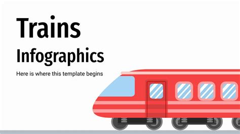 Trains Free Slide Template