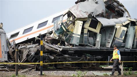 Trains collide on Indonesia’s main island of Java, killing at least 4 people