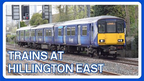 Trains from Hillington East to Stockport South Western Railway