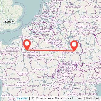 Trains from Stuttgart-Feuerbach to Paris - Trainline