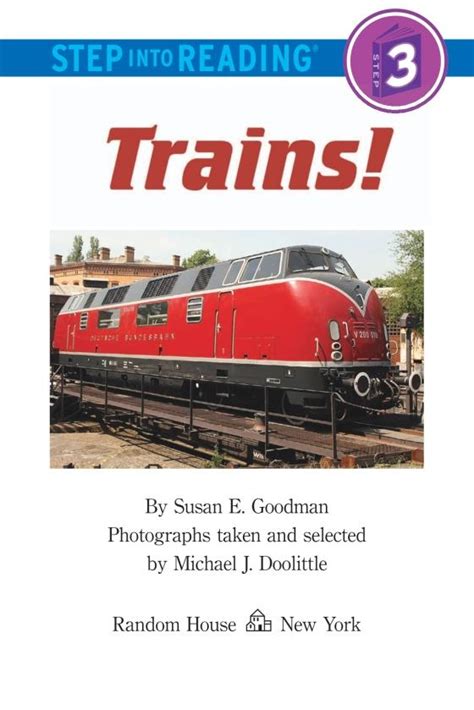 Read Online Trains By Susan E Goodman