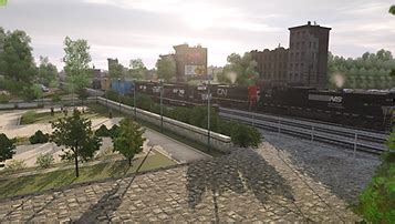 Trainz 12 maps.  10 Mile Fictional Route Based off the Attractive Scenery, Historic Landmark...
