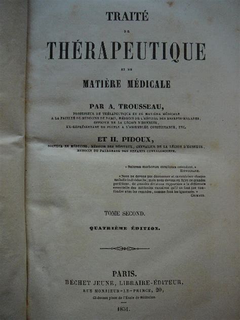 Traité de thérapeutique et de matière médicale. - Descargar manual de javascript en espaol.