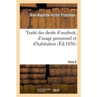 Traité des droits d'usufruit, d'usage personnel, et d'habitation. - Ariens 926 series sno thro service and repair guide.