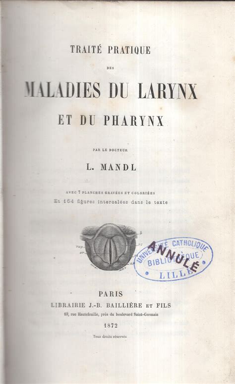 Traité pratique des maladies du larynx. - Studyguide for foundations in microbiology by talaro kathleen park isbn.