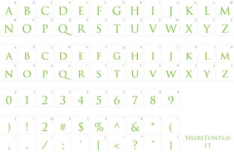 Trajan Pro Font wfonts.com - download free