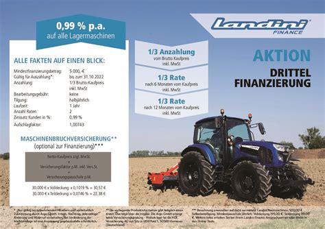 Traktor Wartung - Landini