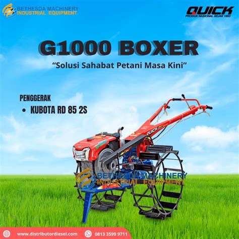 Traktor quick g 1000 boxer kekurangan dan kelebihan 【Pembaruan】