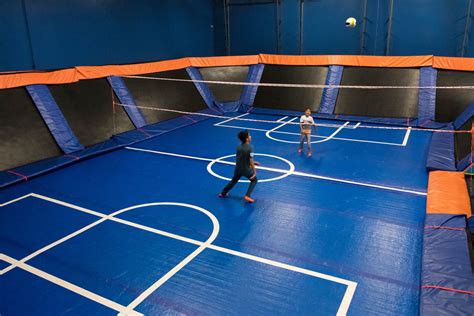 Trampoline Basketball Court Houston