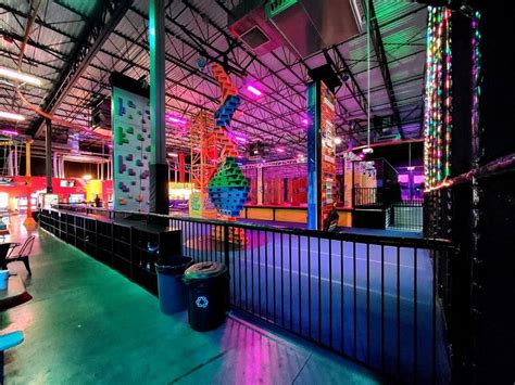 Trampoline park in denver. Active play solution for the whole family. Ideal for toddlers, adults and every age in between. All ages can run, play, jump, slide and explore Lava Island together. 