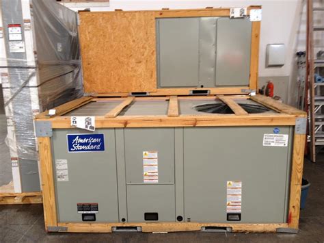 Trane 5 ton package unit. This coil is 3/8” OD seamless aluminum tubing glued to a continuous aluminum fin. Coils are lab tested to withstand 2.000 pounds of pressure per square inch. The outdoor coil provides low airflow resistance and efficient heat transfer. The coil is protected on all four sides by louvered panels. 