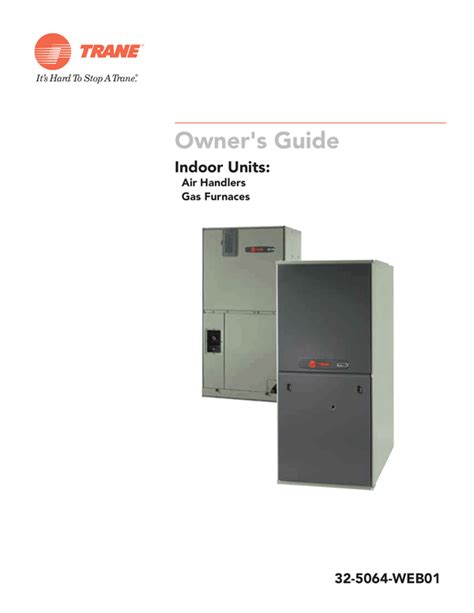 Trane XR80 User Manual • The problem solver - air handlers, Before 