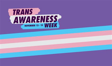 Trans Awareness Week Minus18