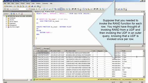 Transact sql statements.  T-SQL extends standard SQL with additional functionalit...