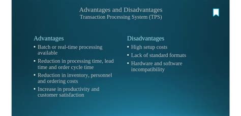 Transaction processing systems advantages and disadvantages. - Curso de direito civil: direito das obrigações.
