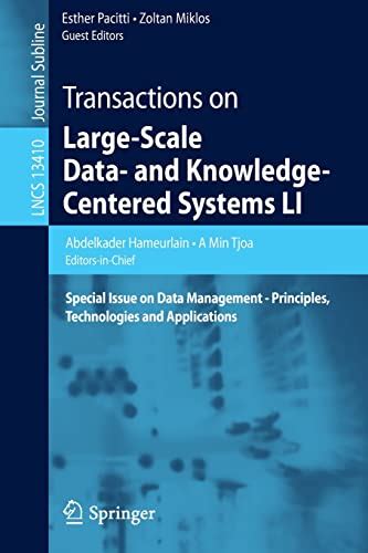 Transactions On Large Scale Data And Knowledge Centered Systems Vii