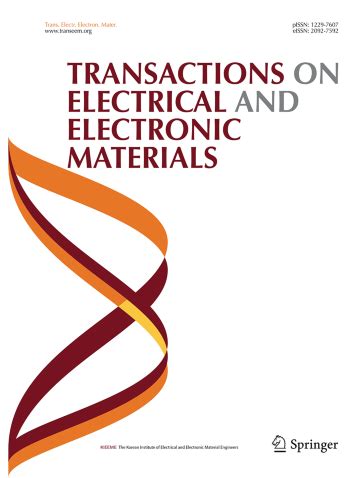 Transactions on electrical and electronic materials scimago.  Based on the Sc...