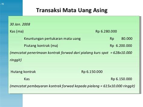 Transaksi mata uang asing pertemuan ke 7 - SlideShare