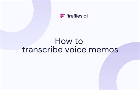 Transcribe voice memos. 1. Download the Transcribe app or launch the online editor. 2. Upload your voice memo. You can import your voice memo directly from the Voice Memos app on your iPhone. Open the Voice Memos app and … 