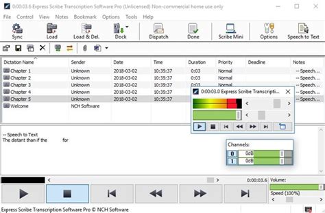Transcribing software. Start transcribing your audio or video now for free using Descript. But keep in mind, the free plan limits you to only 3 hours of transcription. Just like Otter.ai, this software offers automatic transcription for your recordings. It comes packed with a speedy podcast editor and a fully functional video editor. 