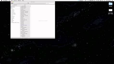 Transfer Fonts from one Mac to another YouTube
