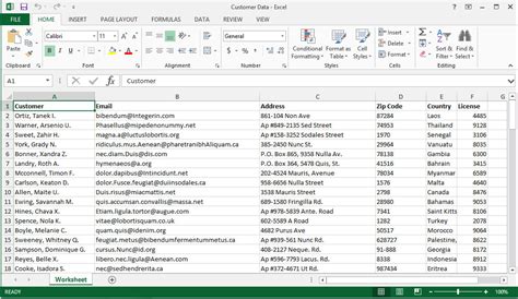 Transfer MS Excel software