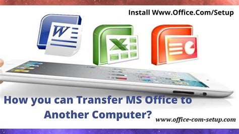 Transfer MS Office 2009-2021 open