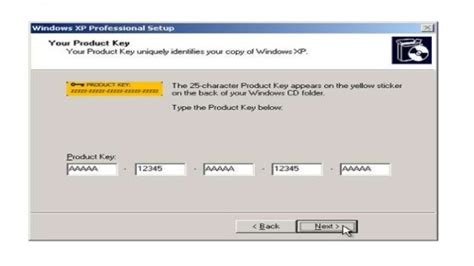 Transfer MS operation system win XP for free key